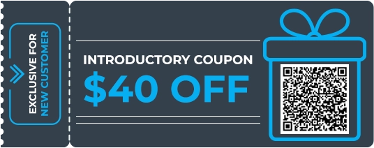 40 Off Customer Coupon