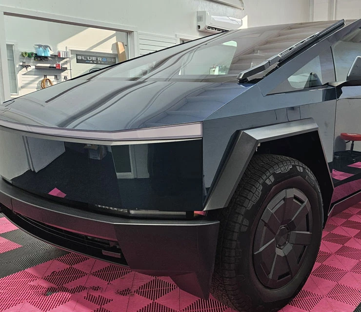 cybertruck-custom-protection-in-eugene Vehicle Air Conditioning Repair Service in Eugene