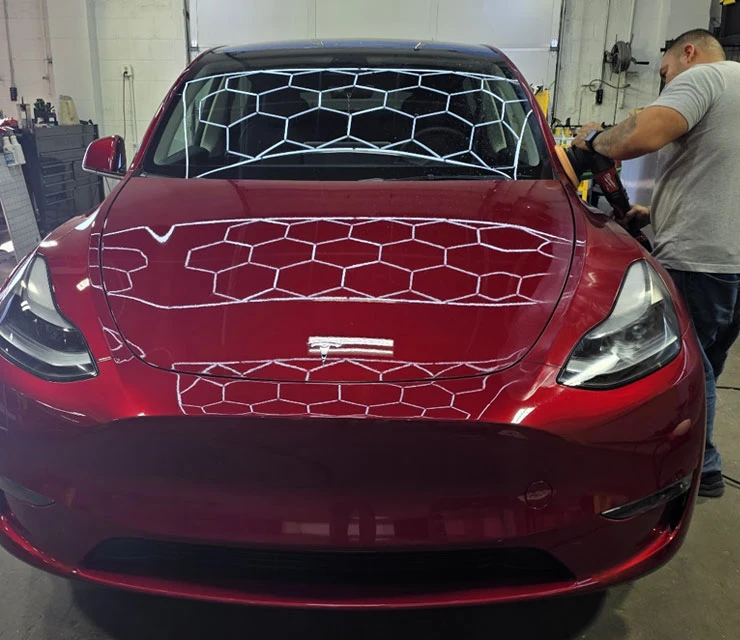 detail-focused-tesla-finish-care Detail-Driven Exotic Finish Care