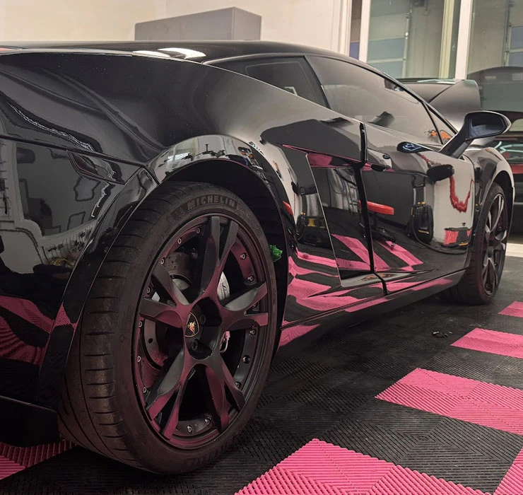 key-front-panels-wrapped-for-safety recision Body Panel Straightening and Replacement Service