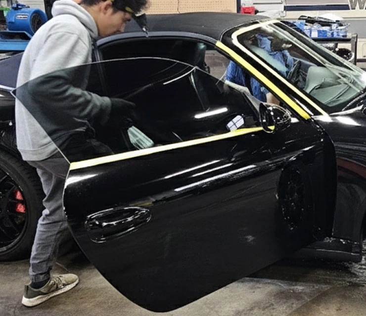 Refined Window Tinting for Porsche