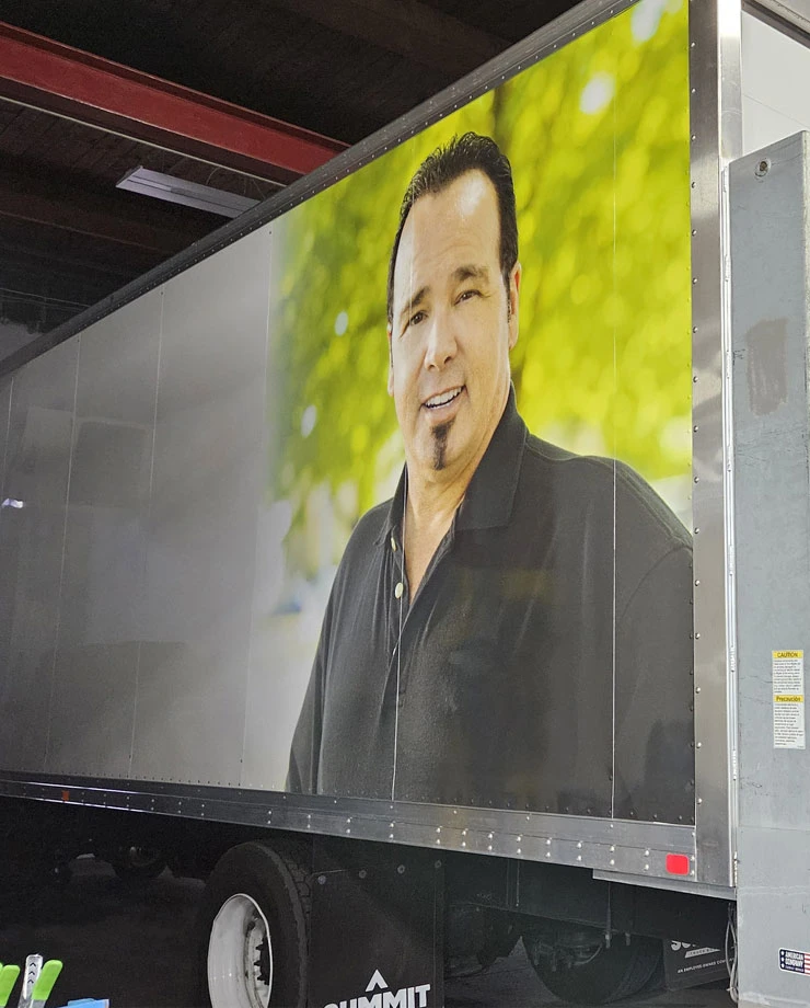 Commercial Vehicle Wrap Advertising