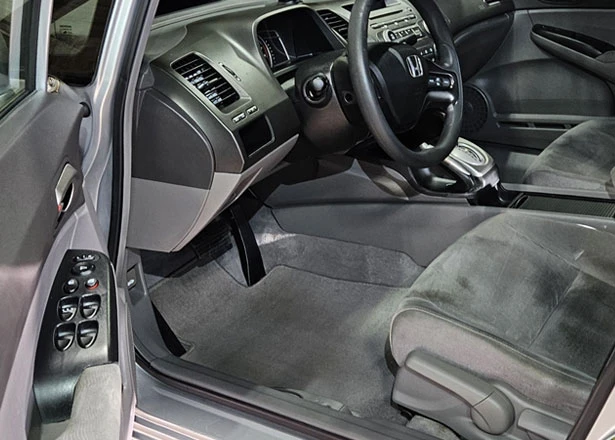 cabin Interior clean after