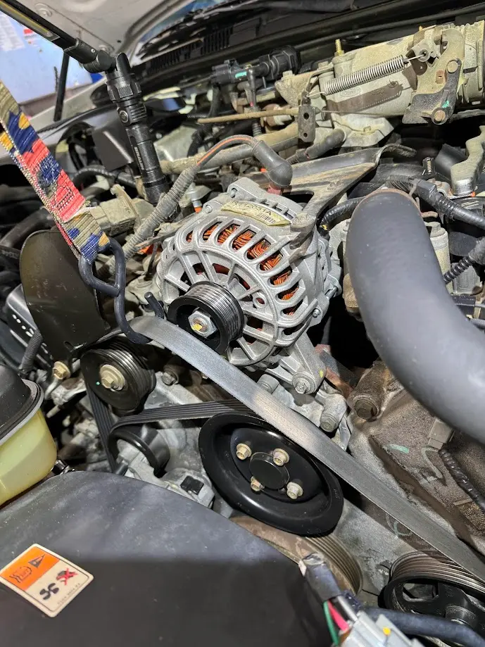 alternator belt replacement