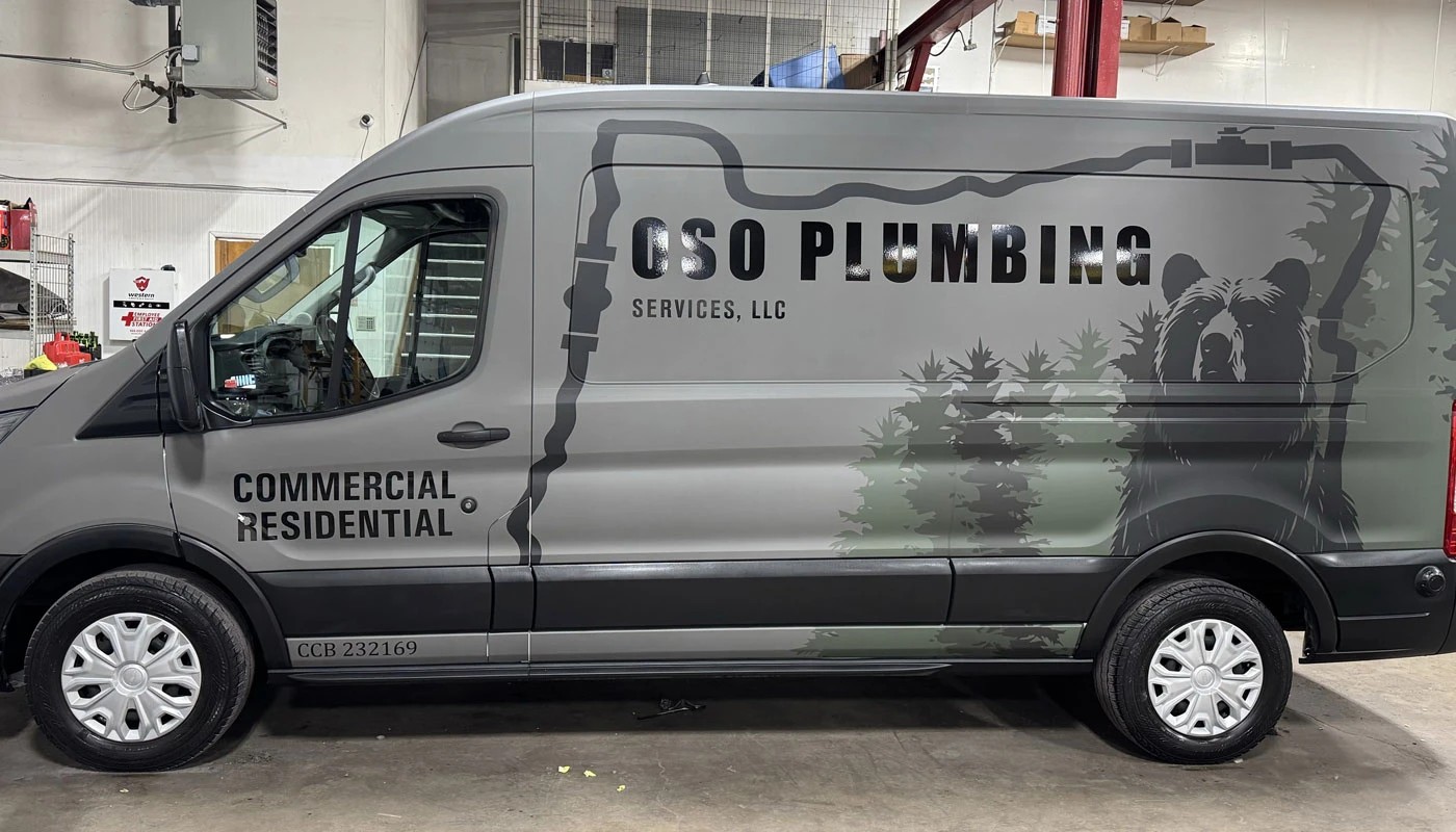 Vinyl vehicle graphics wrap completed at our Springfield, OR shop