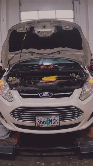 An oil change, start to finish