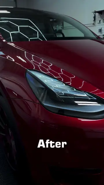Correcting soft Tesla Model Y paint