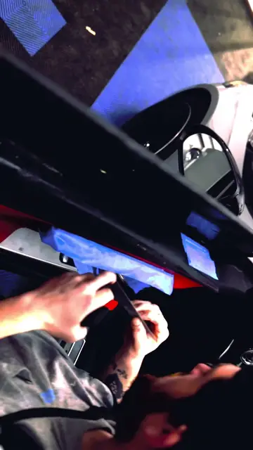 Window tint on a Mercedes-AMG CLE 53