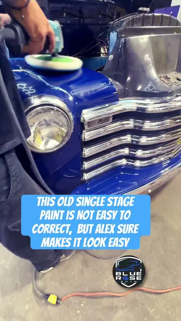First correction on a 30-year-old truck